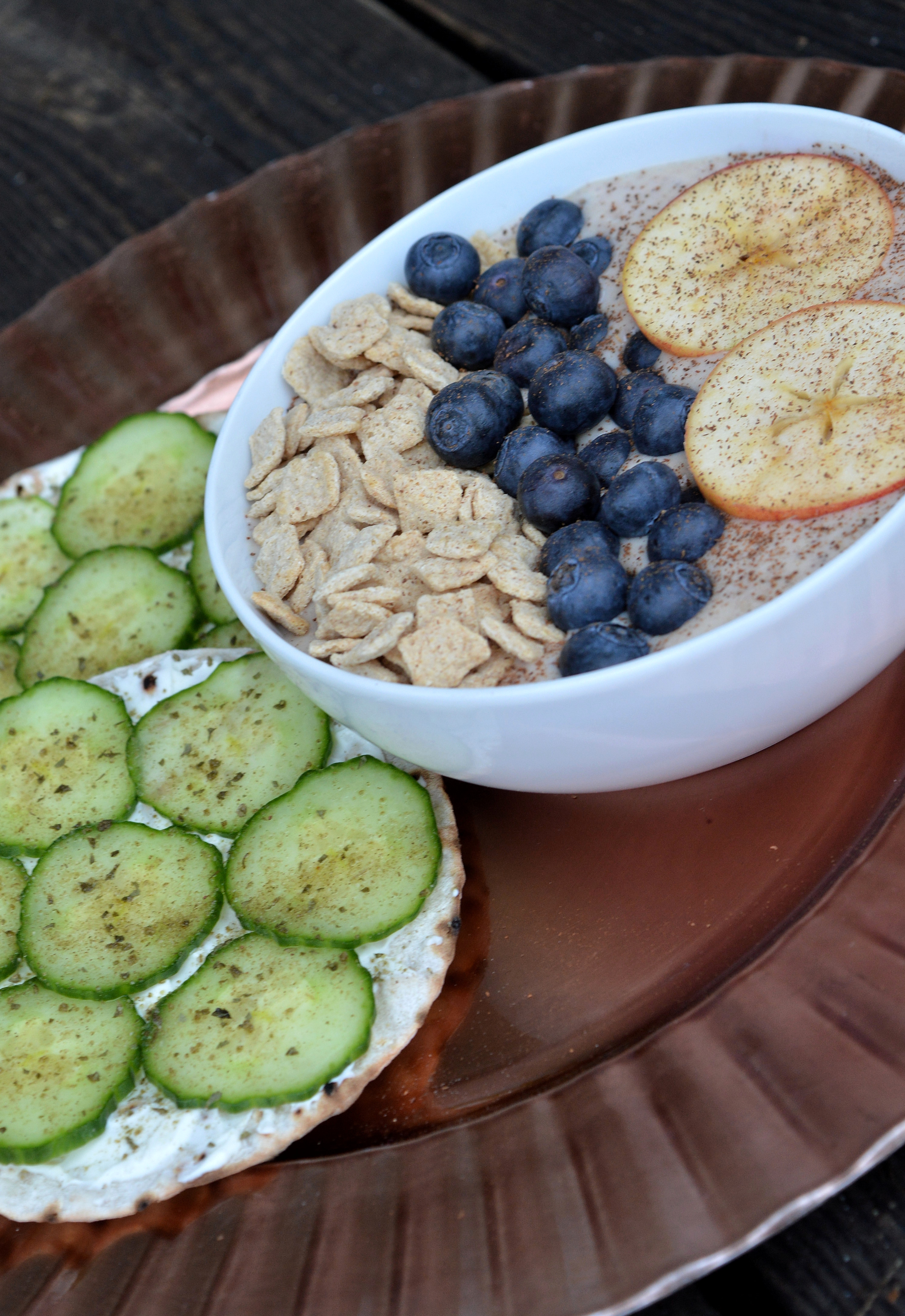 Smoothiebowl med äpple & kanel