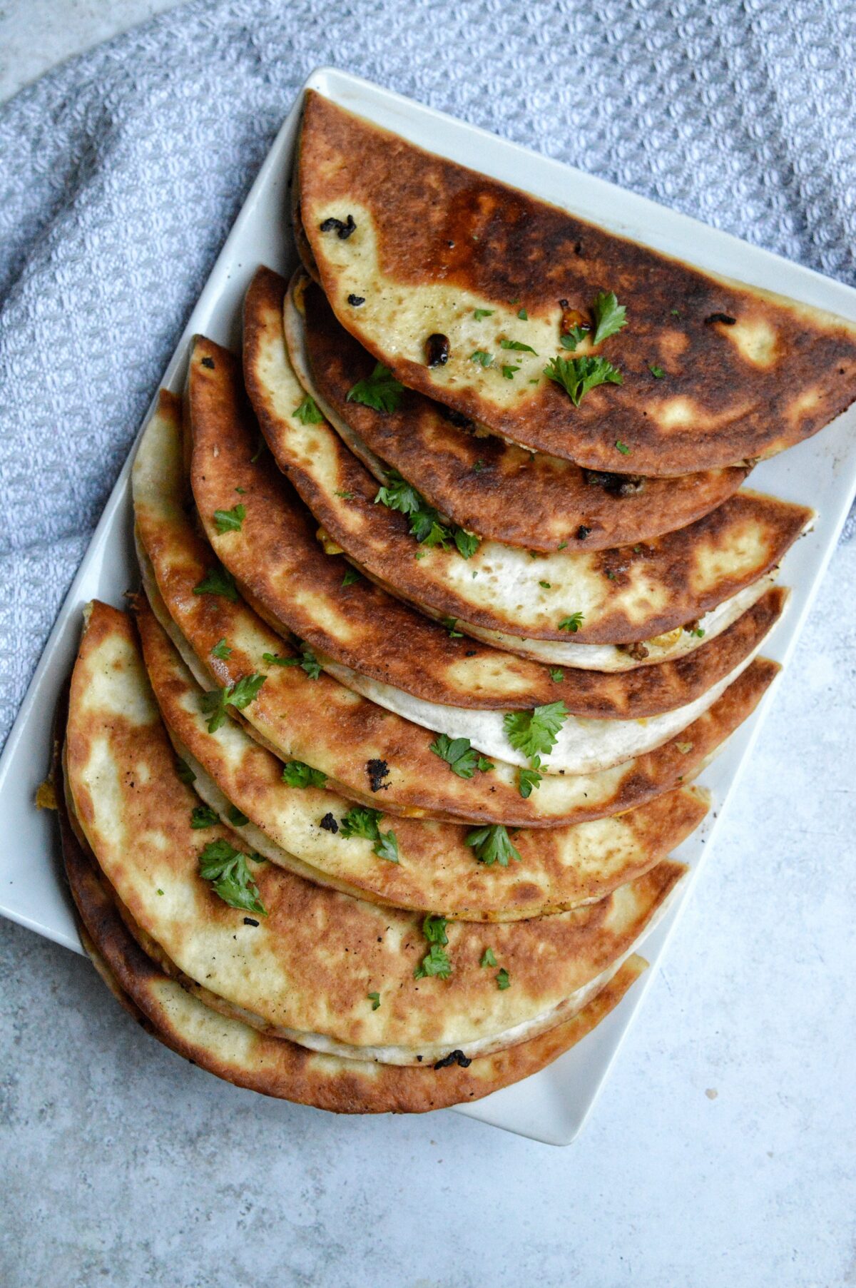 Quesadillas med tacofärs