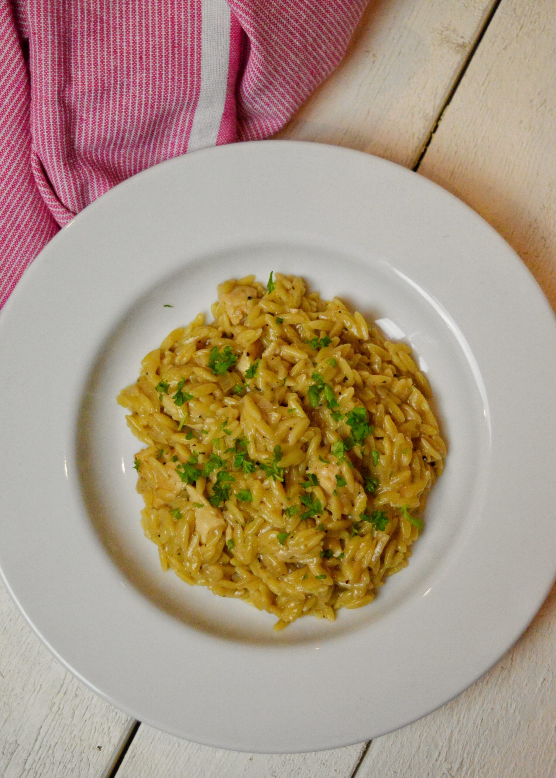 One pot pasta med kyckling & risoni