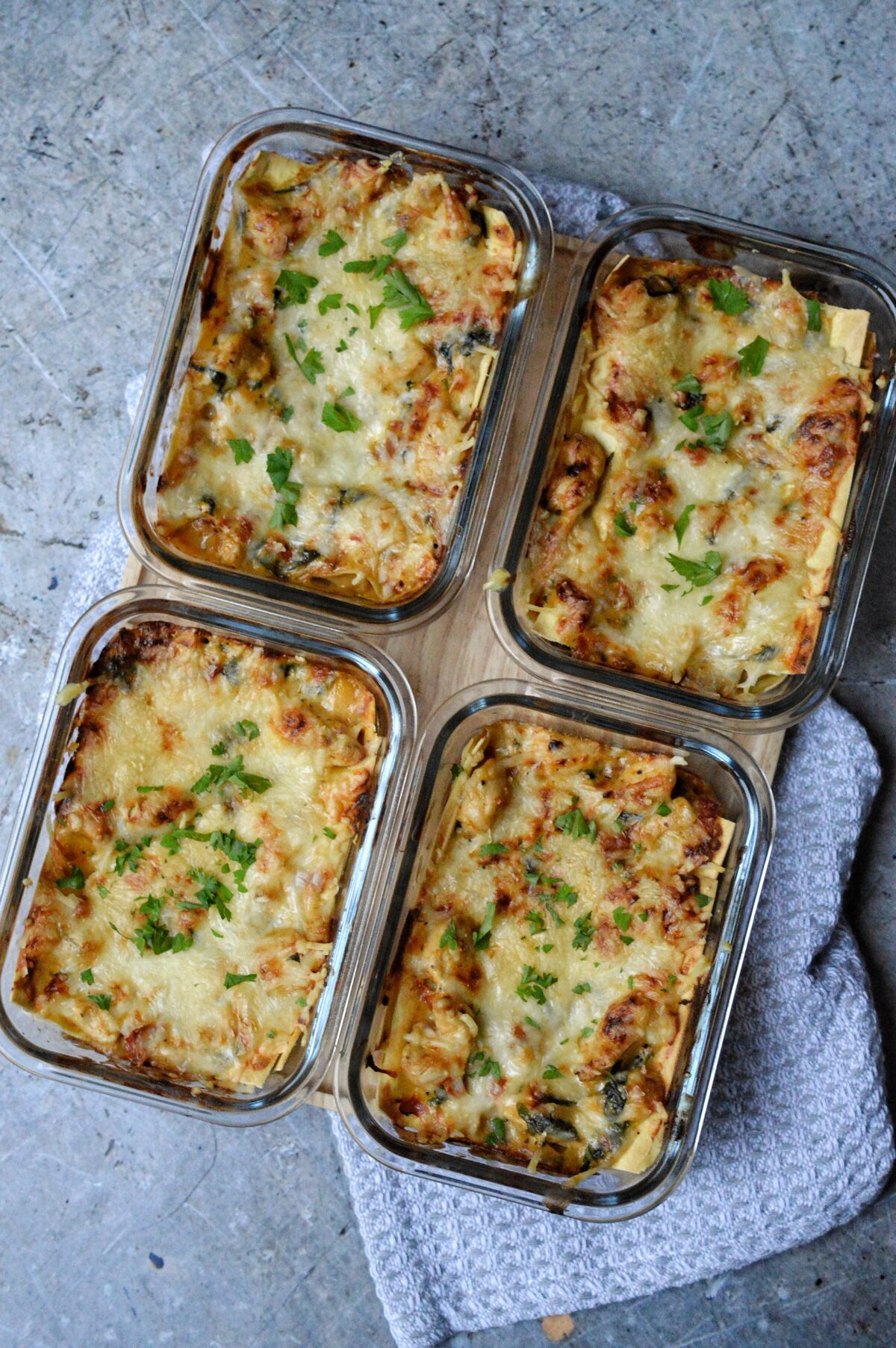 Enkel kycklinglasagne