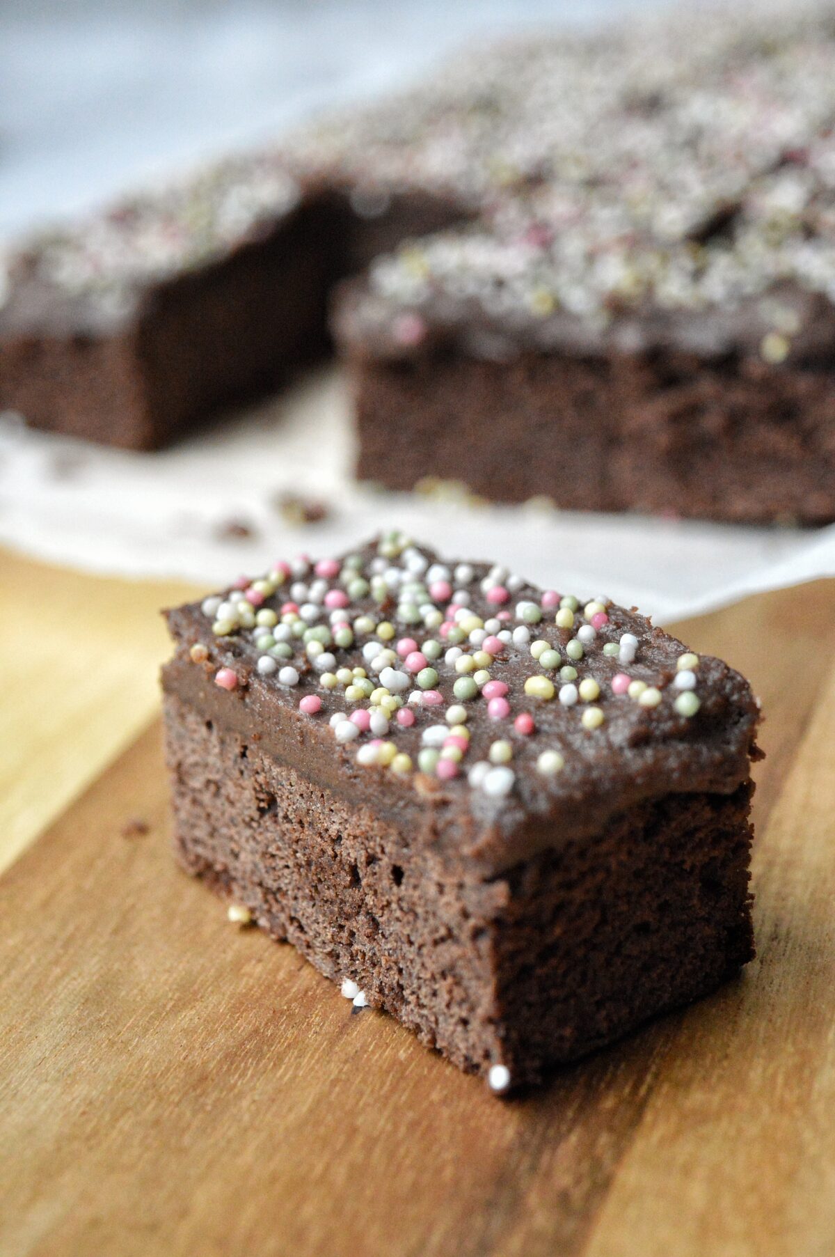Påskbrownie