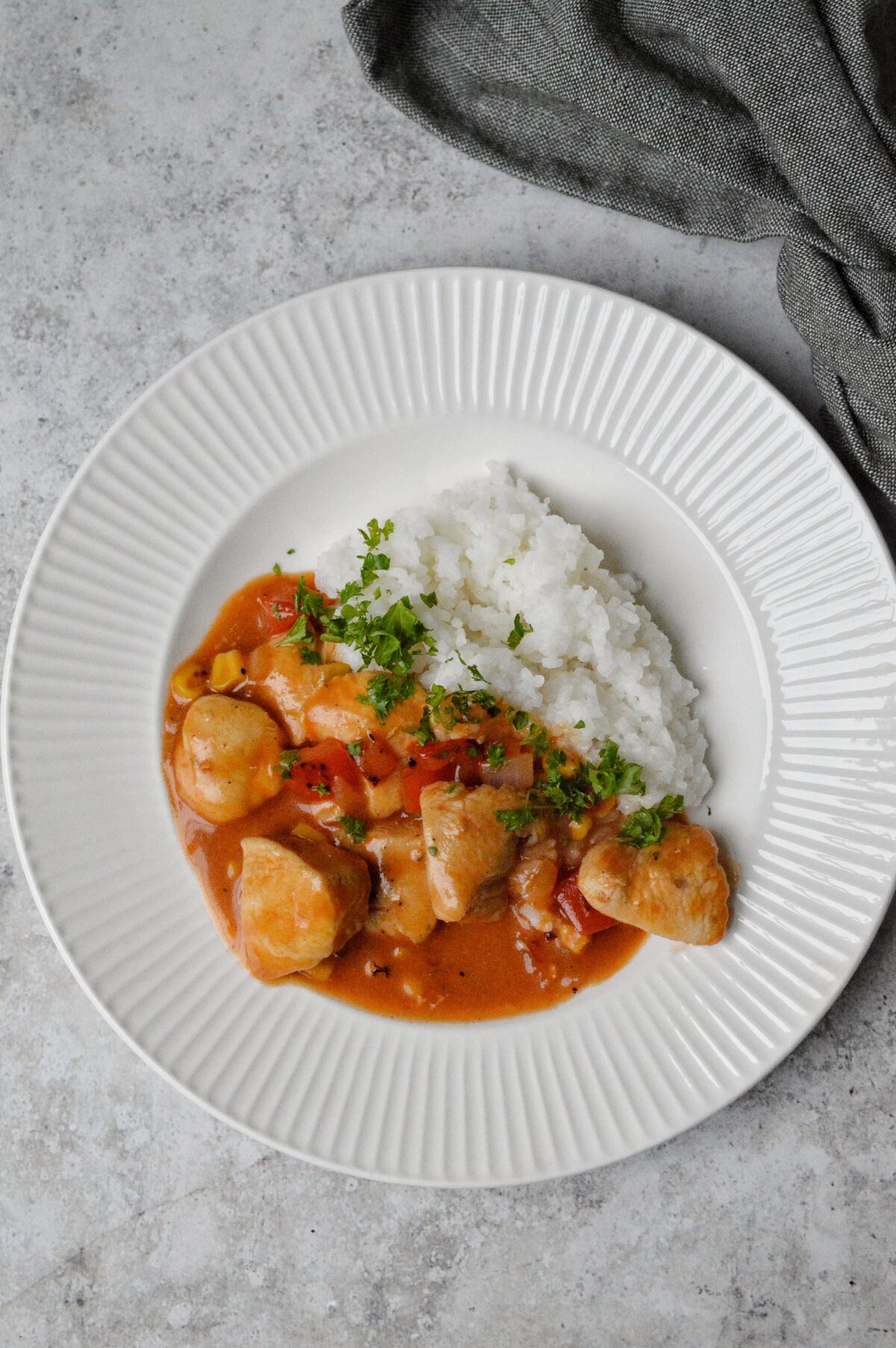 Sweet chiligryta med kyckling