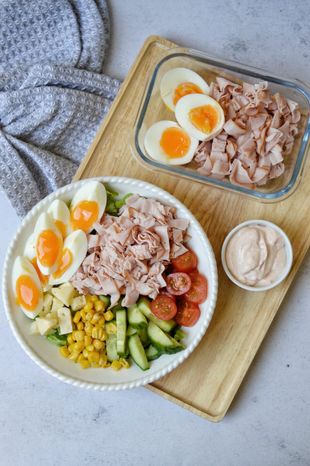 Ost- skinksallad