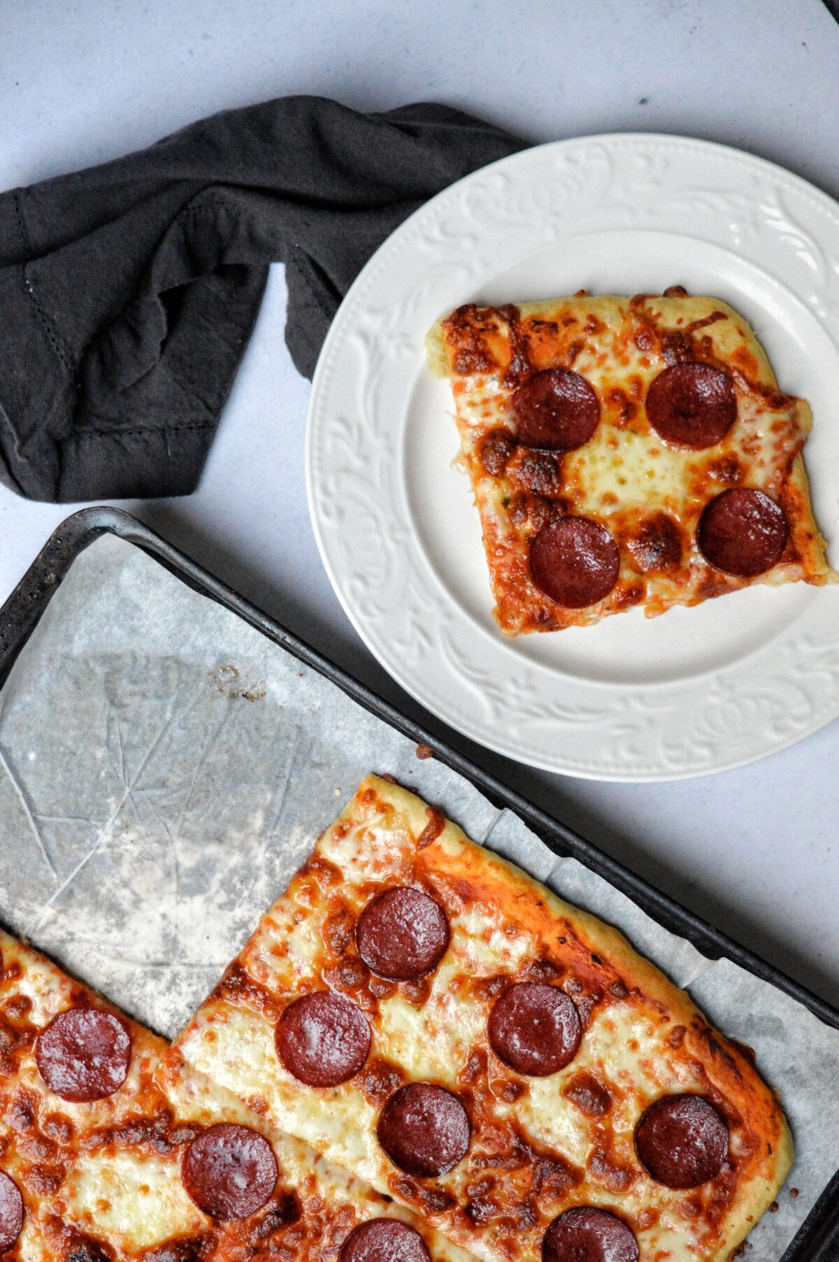 Pizzadeg på bakpulver