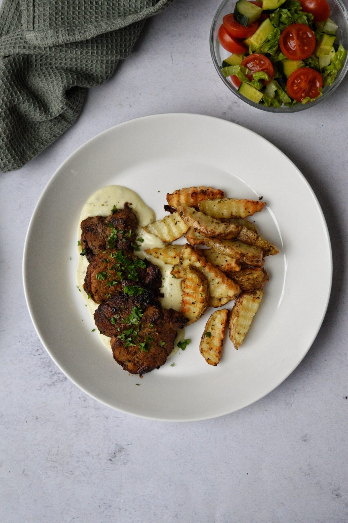 Grillad fläskfilé & min goda grillsås